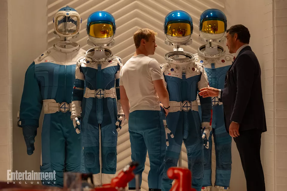 Quarteto Fantástico uniformes espaciais