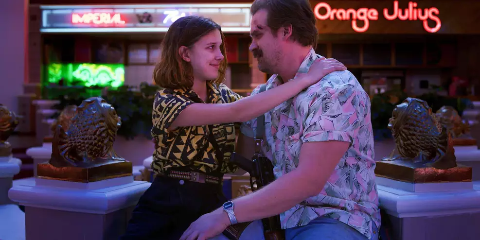 Millie Brown David Harbour