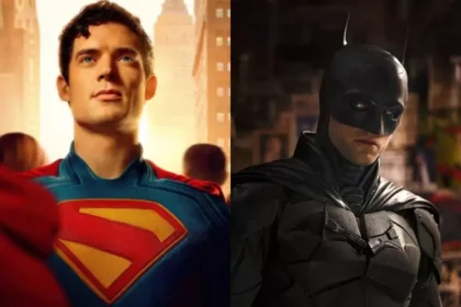 Superman e The Batman filmagens