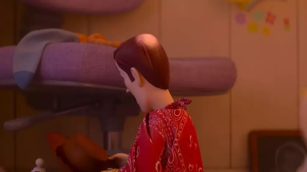 Woody careca toy story