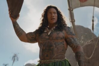 moana trailer the rock