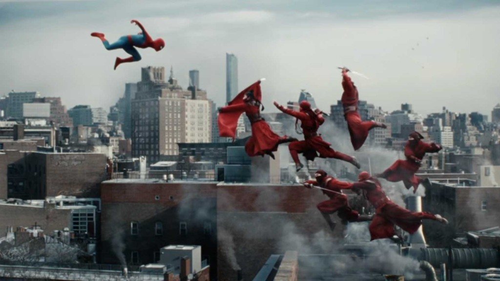 Homem-Aranha bastidores