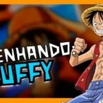 Desenhando Monkey D Luffy