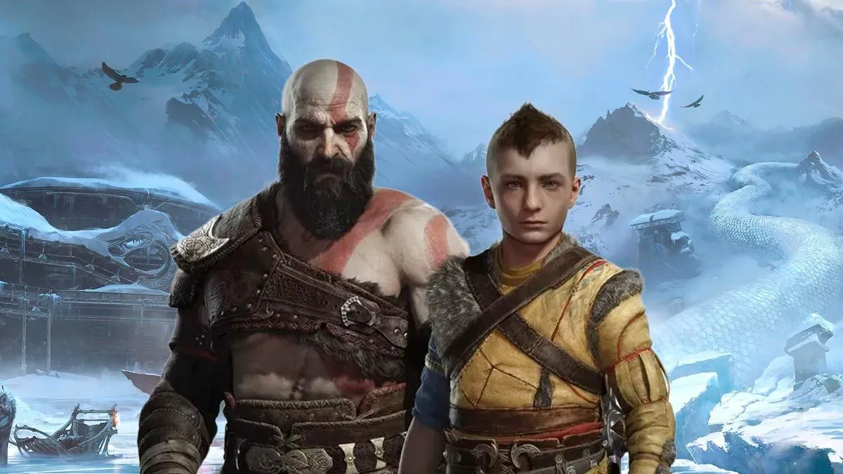 God of War Kratos e Atreus
