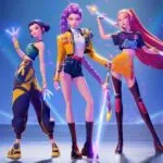 Guerreiras do K-pop bonecas Mattel
